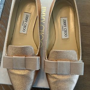 Jimmy Choo flats. Size 37. Please carefully read description.
